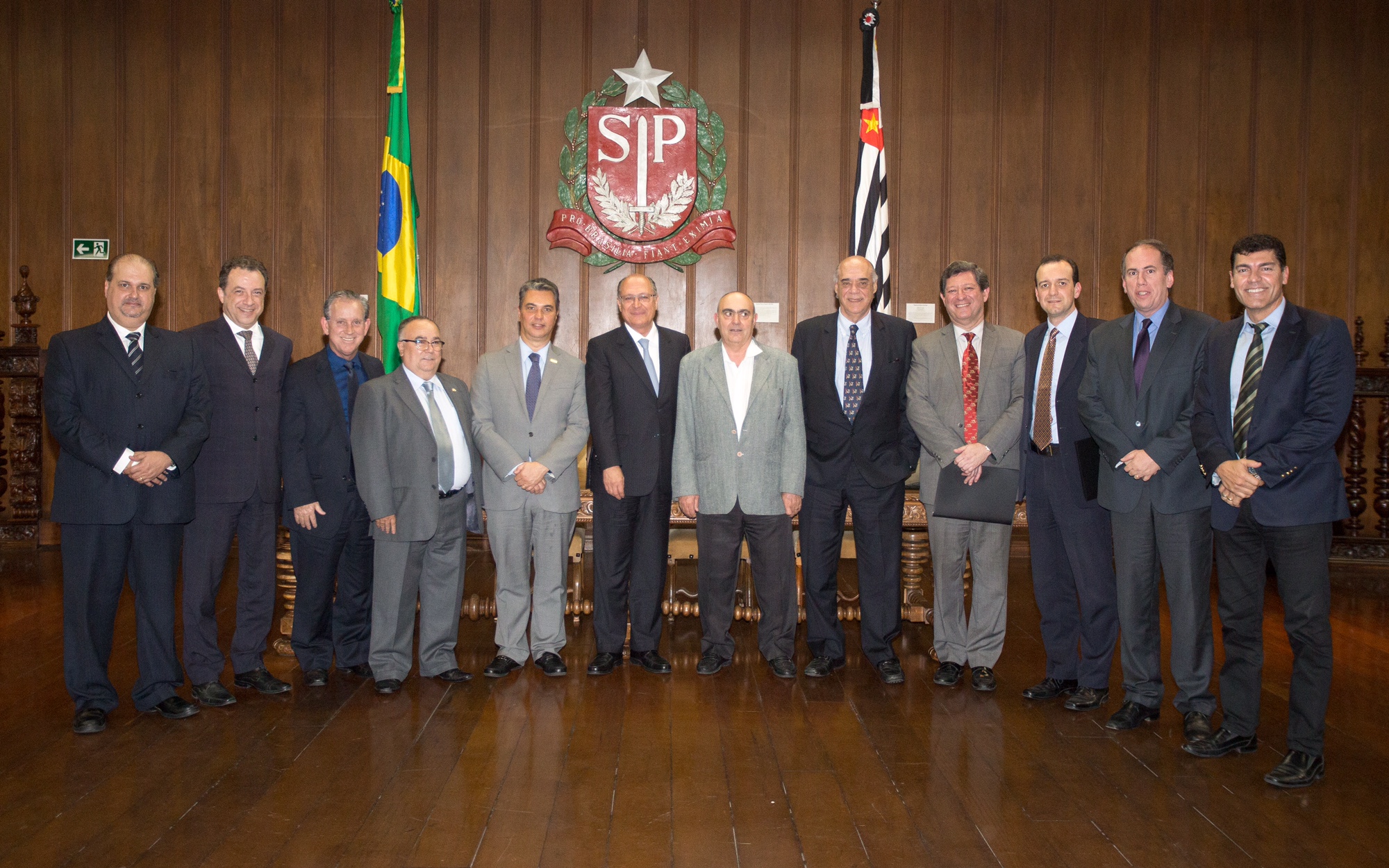 O Governador de São Paulo, durante reunião com os presidentes da FNCP, ETCO, CNTUR, ABRASEL, SINDIPAN, ABIP,SIPAN. Local: São Paulo. Data: 04/07/2016 Foto: Ciete Silvério/A2IMG